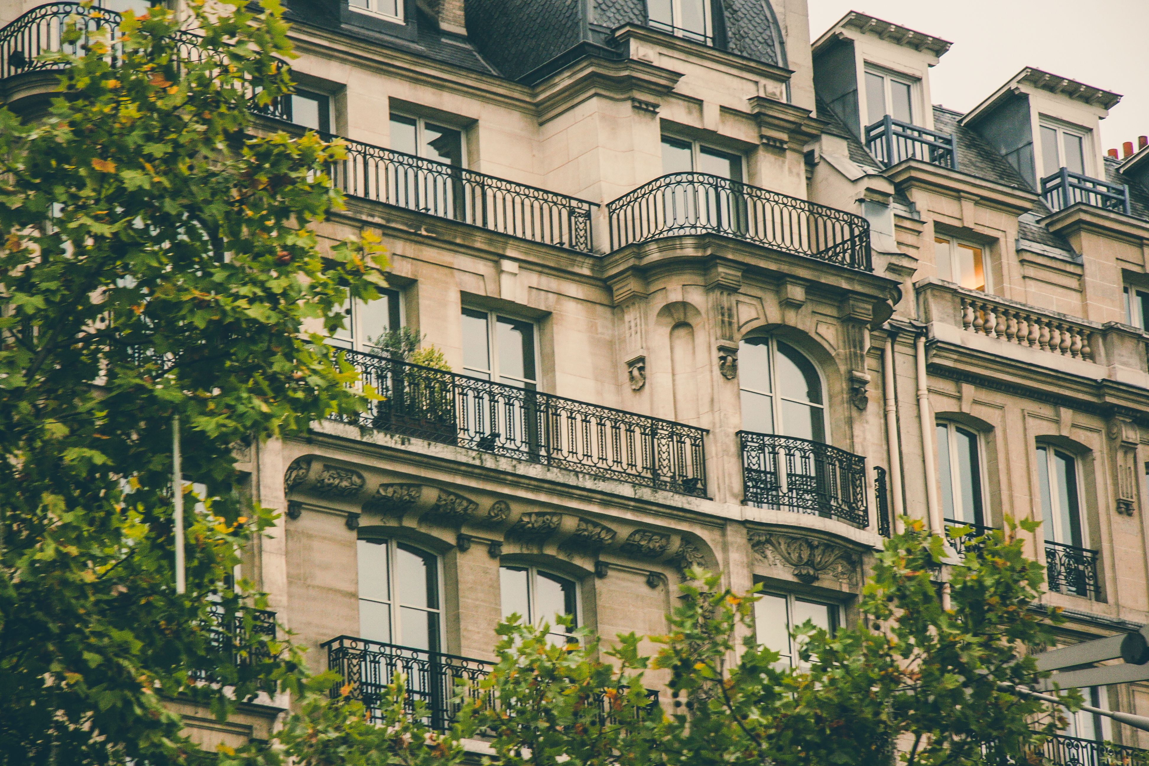 Immeuble haussmannien parisien